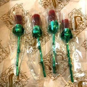 Storybook Cosmetics Rose Brush Set